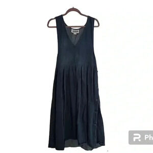 American Shirt Dress Jumper Vintage Jean Dress, Size M